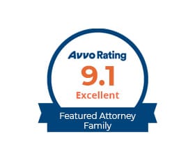 Avvo Rating 9.1 Excellent | Featured Attorney | Family